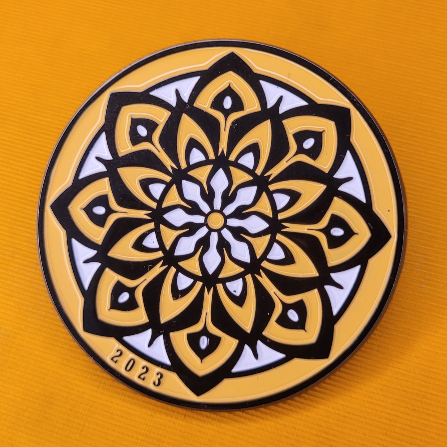 2" Mandala Pin