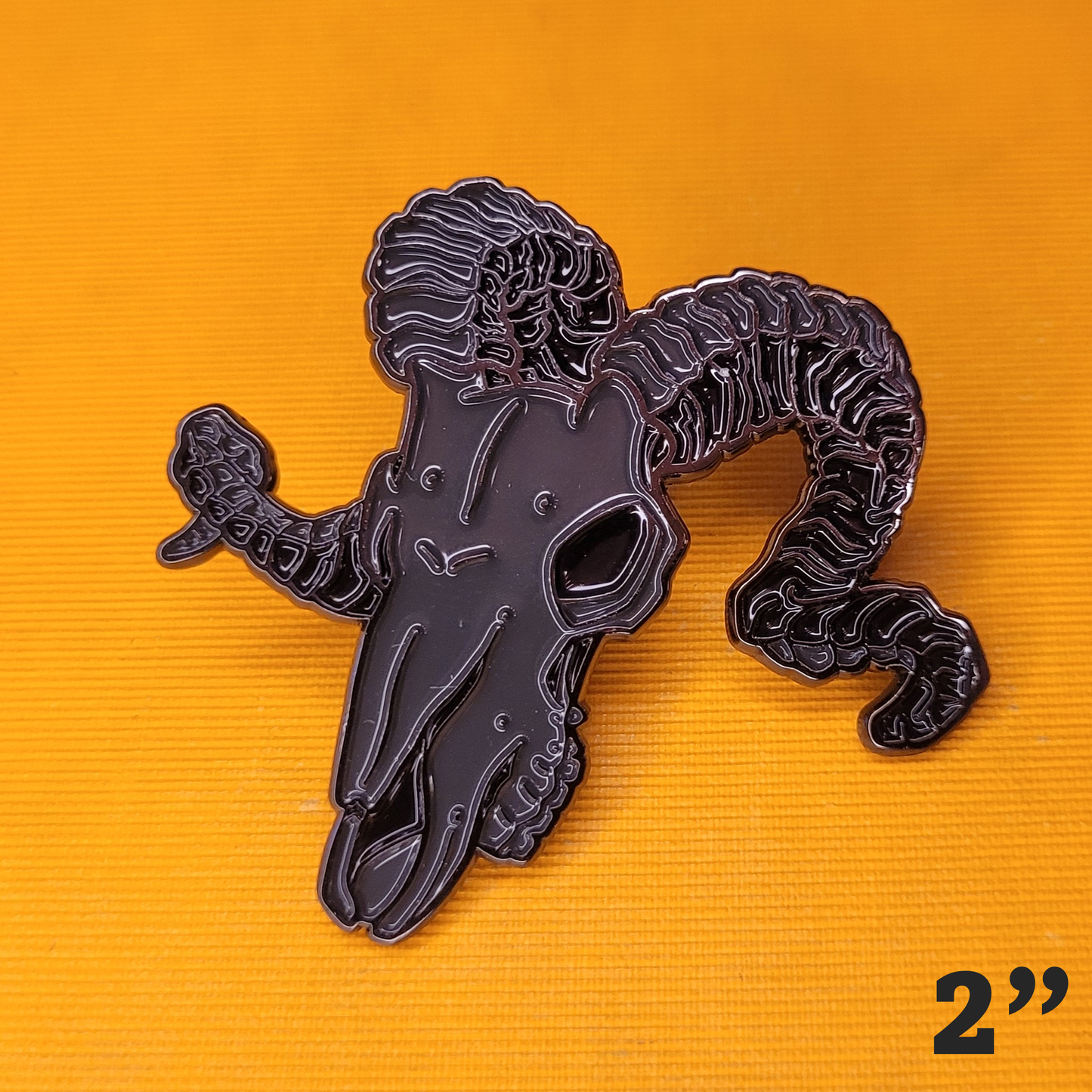 2" BEAST PIN - BLACK