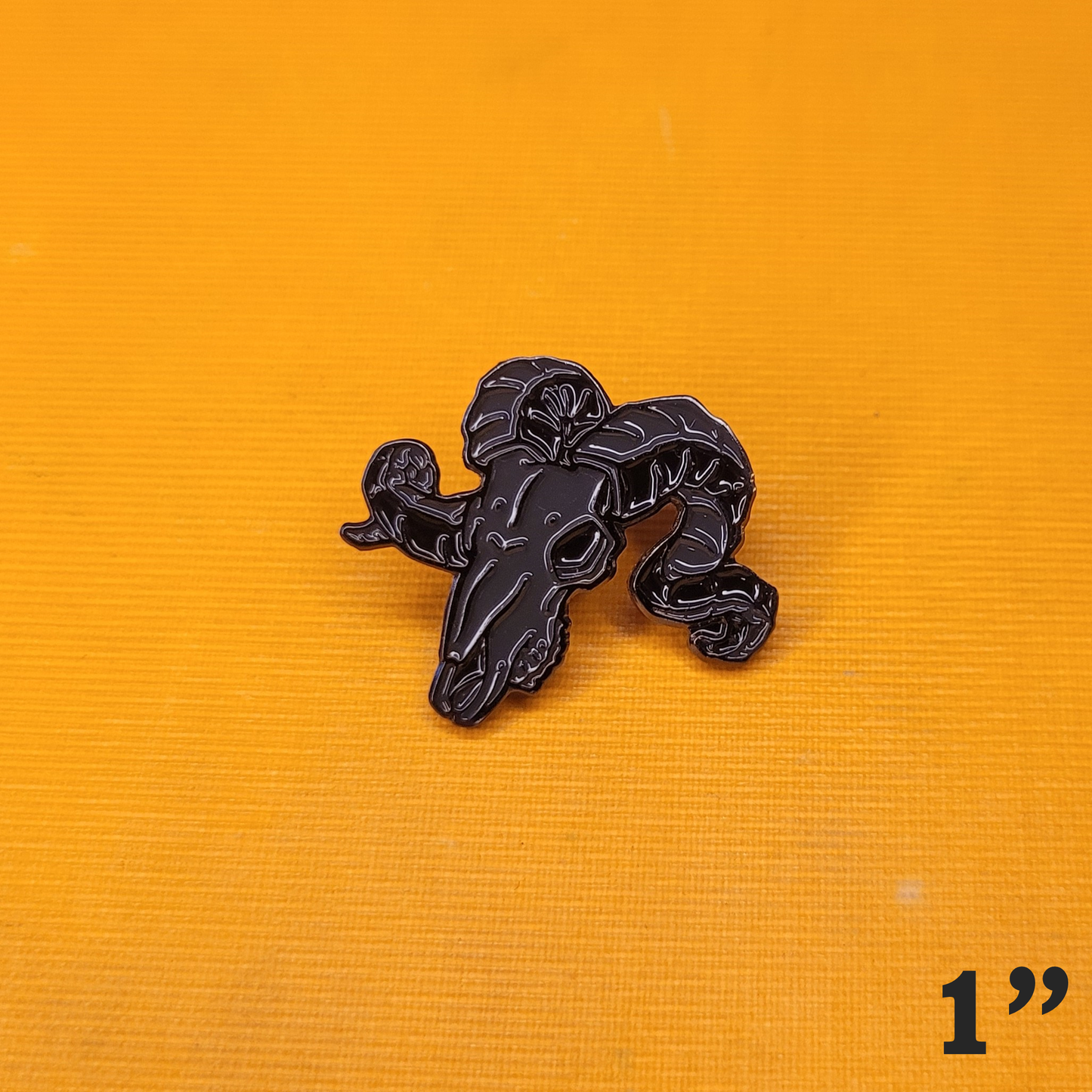 1" BEAST PIN - BLACK